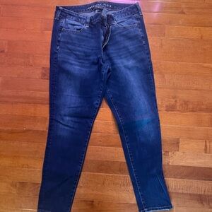 American Eagle Outfitters Dark Indigo Skinny Jeans